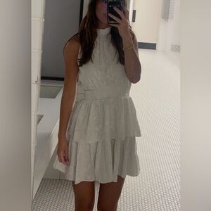 White Laundry Dress
